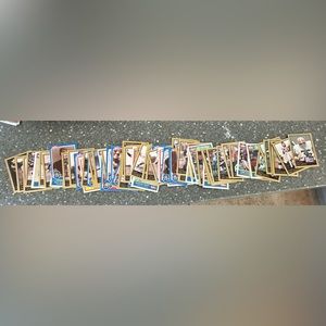 PRO FOOTBALL HOF 1991 collection used (#86 total cards)